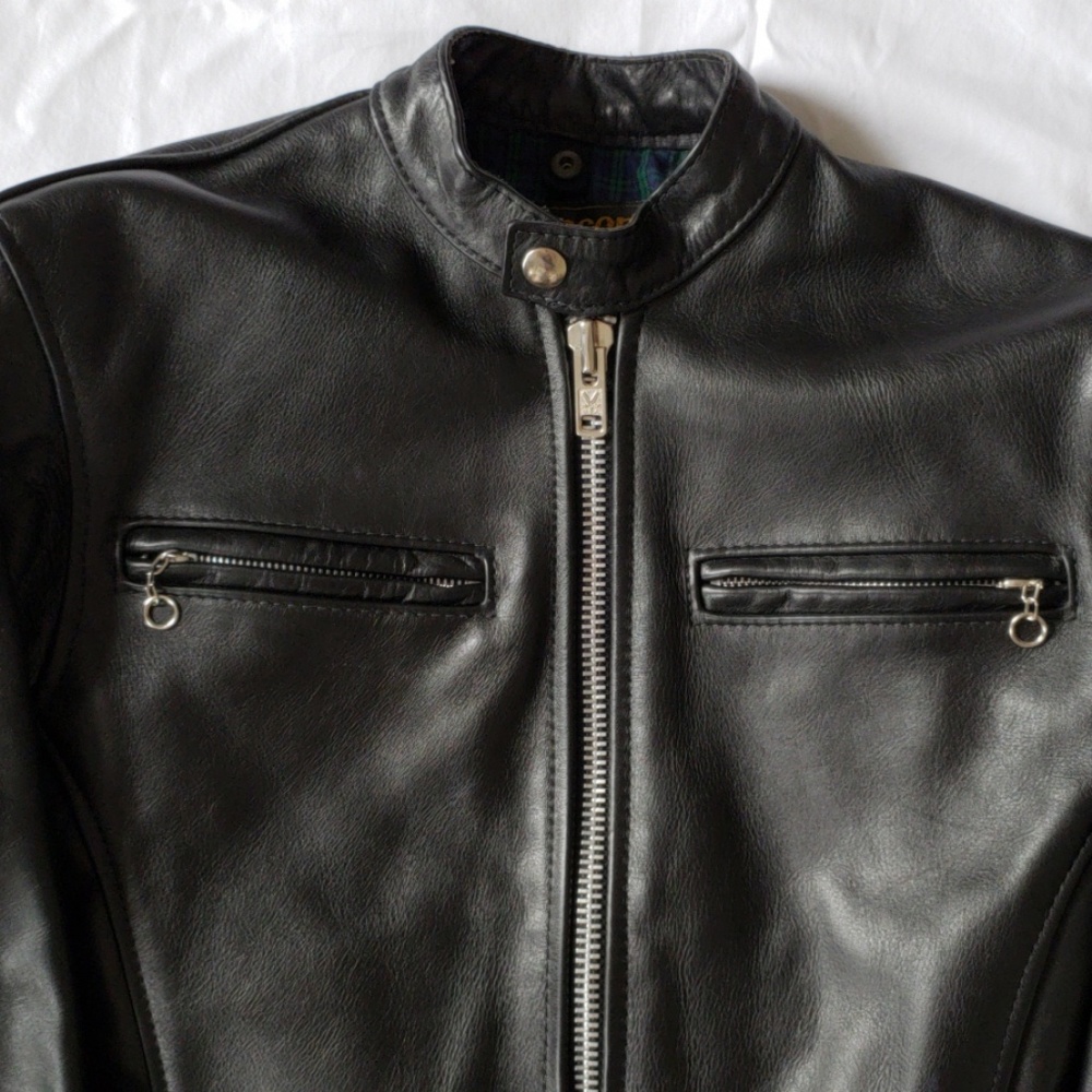 Vanson Comet Leather Motorcycle Jacket